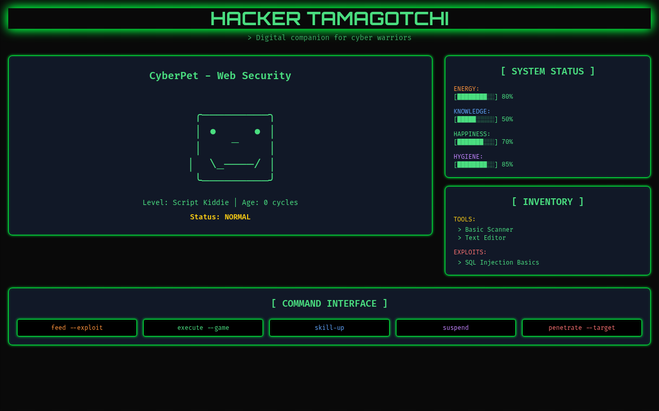 hackerpet app
