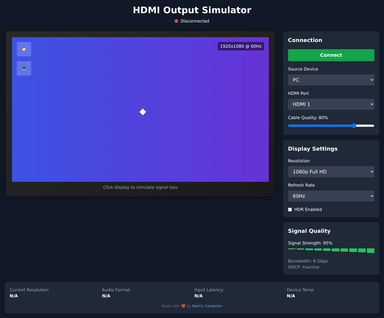 hdmisim app
