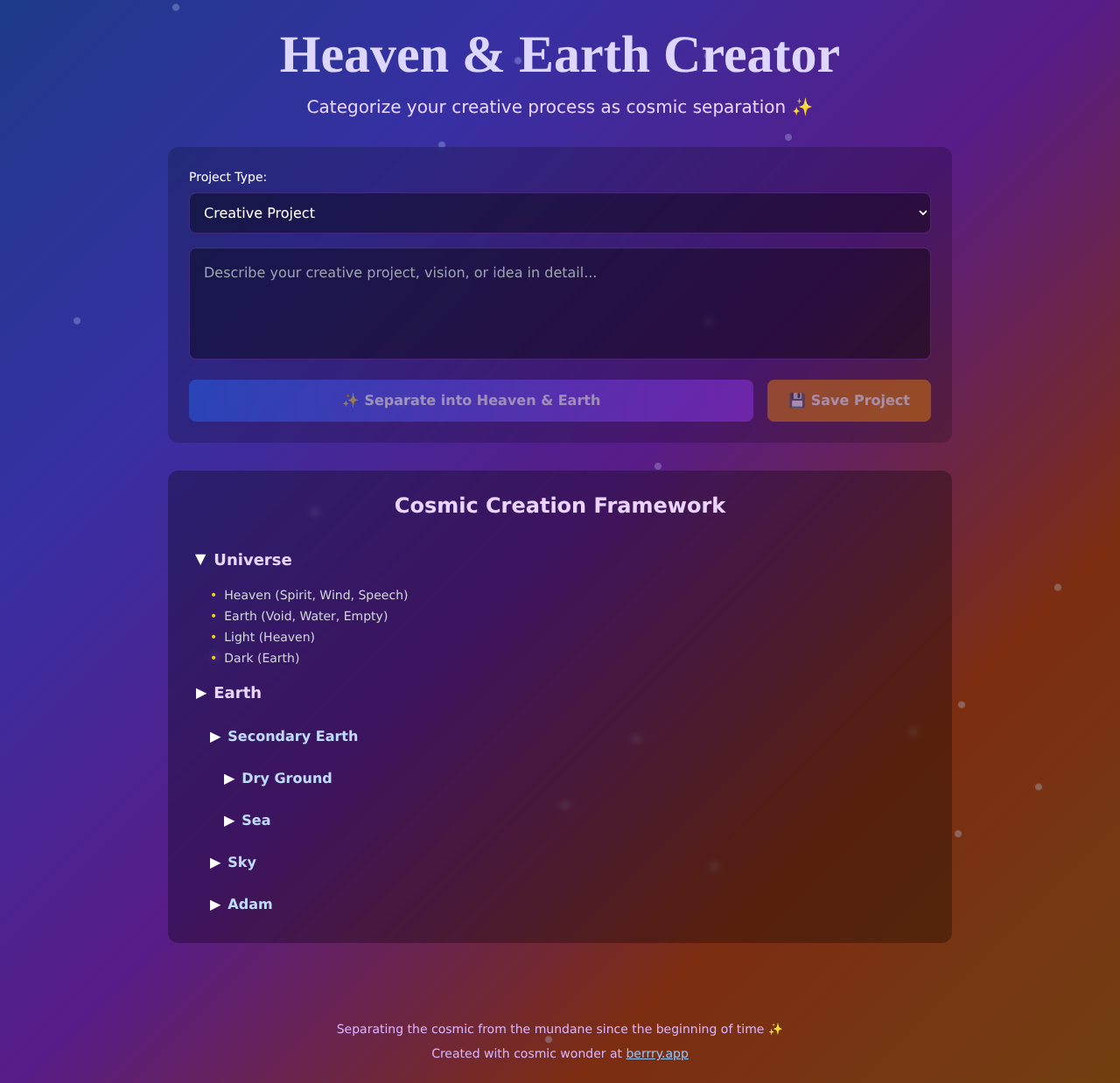 heavenearth app