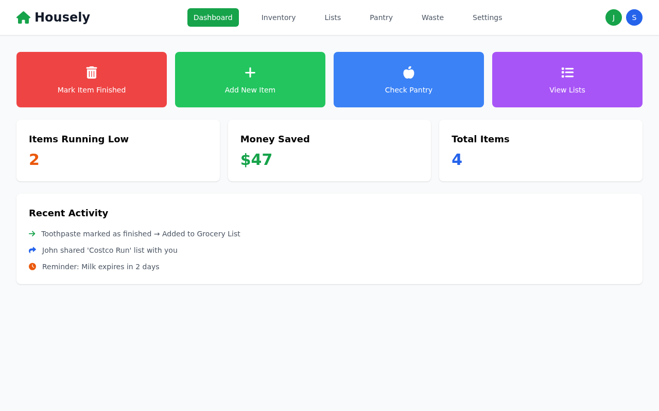 housely app