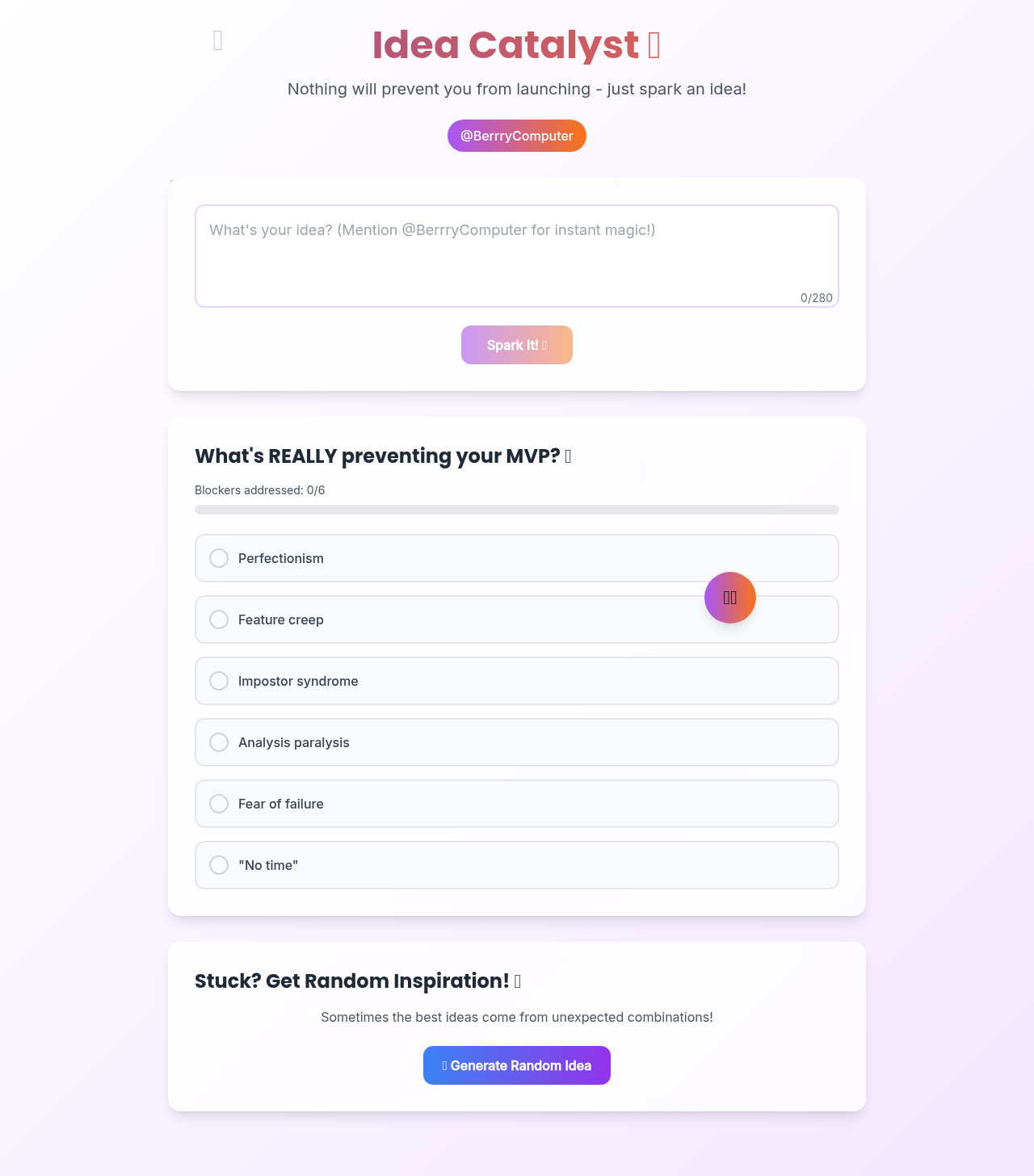 ideacatalyst app