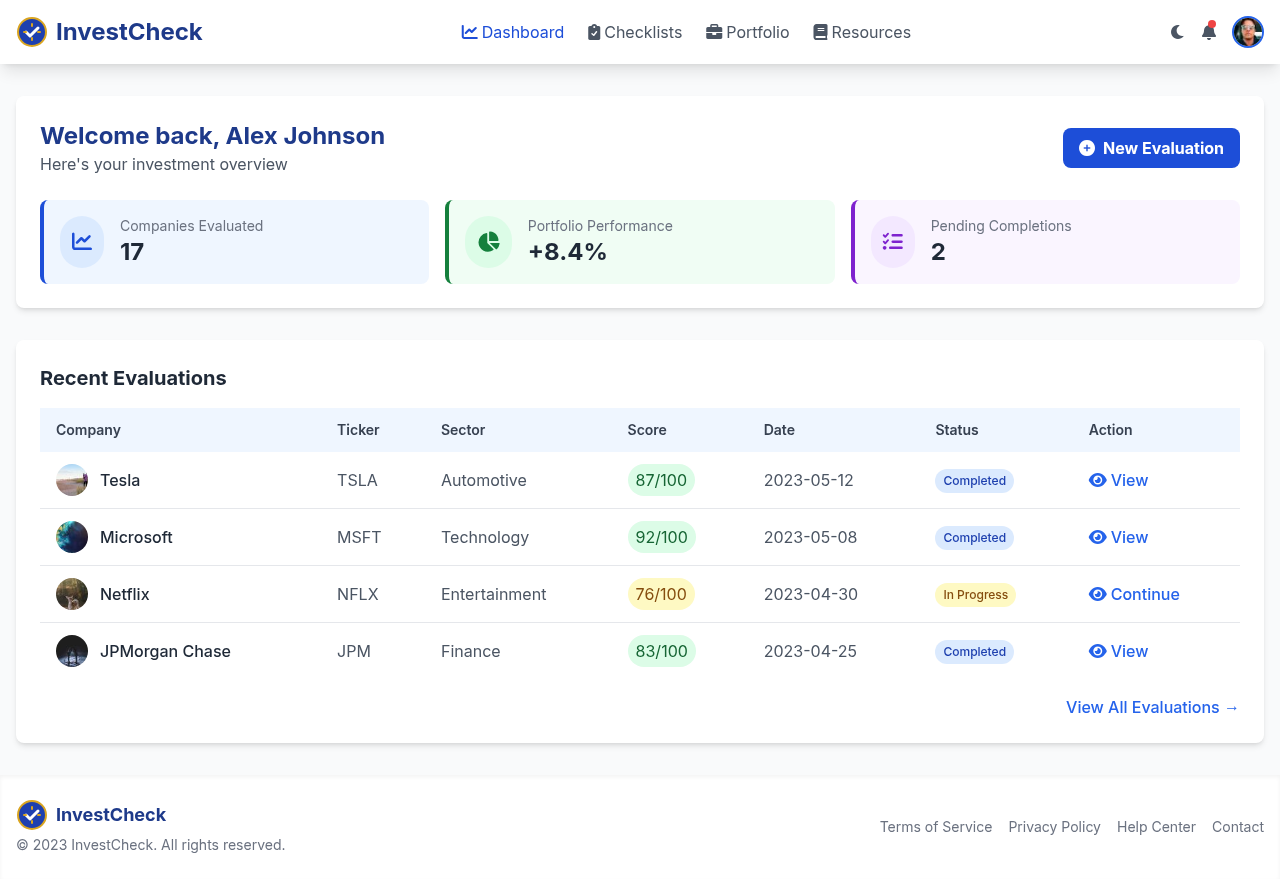 investcheck app