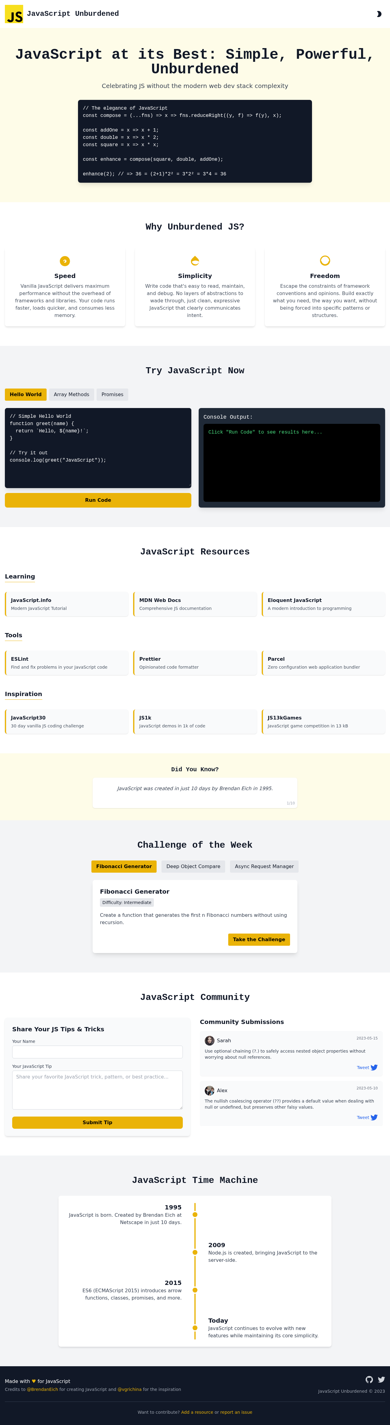 jsunburdened app