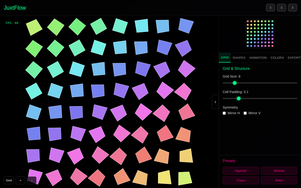juxtflow app
