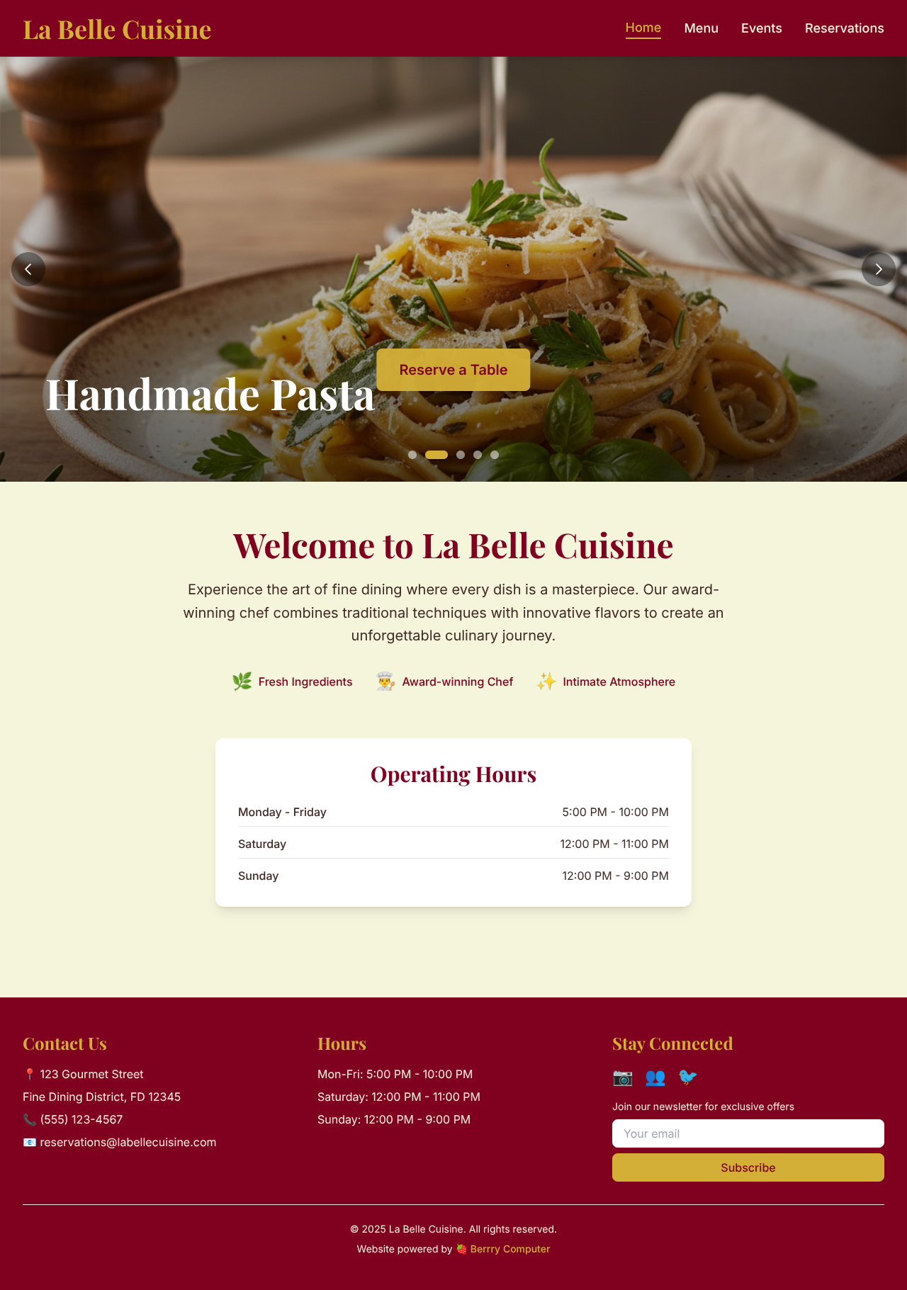 labellecuisine app