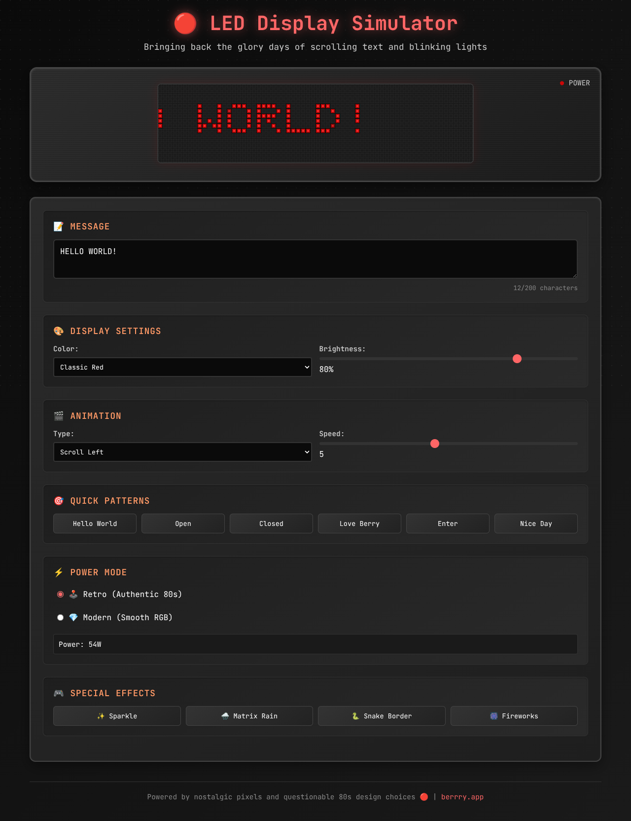 ledsimulator app