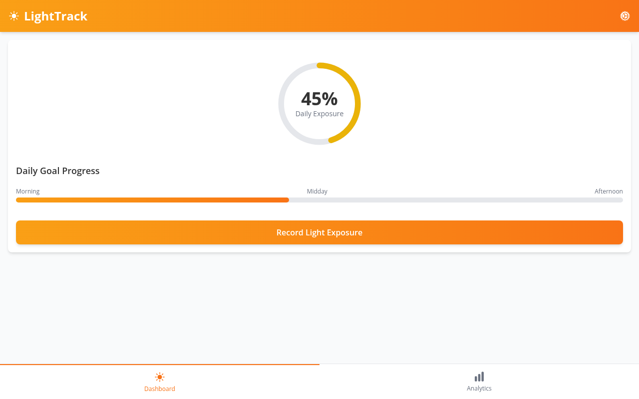 lighttrack app