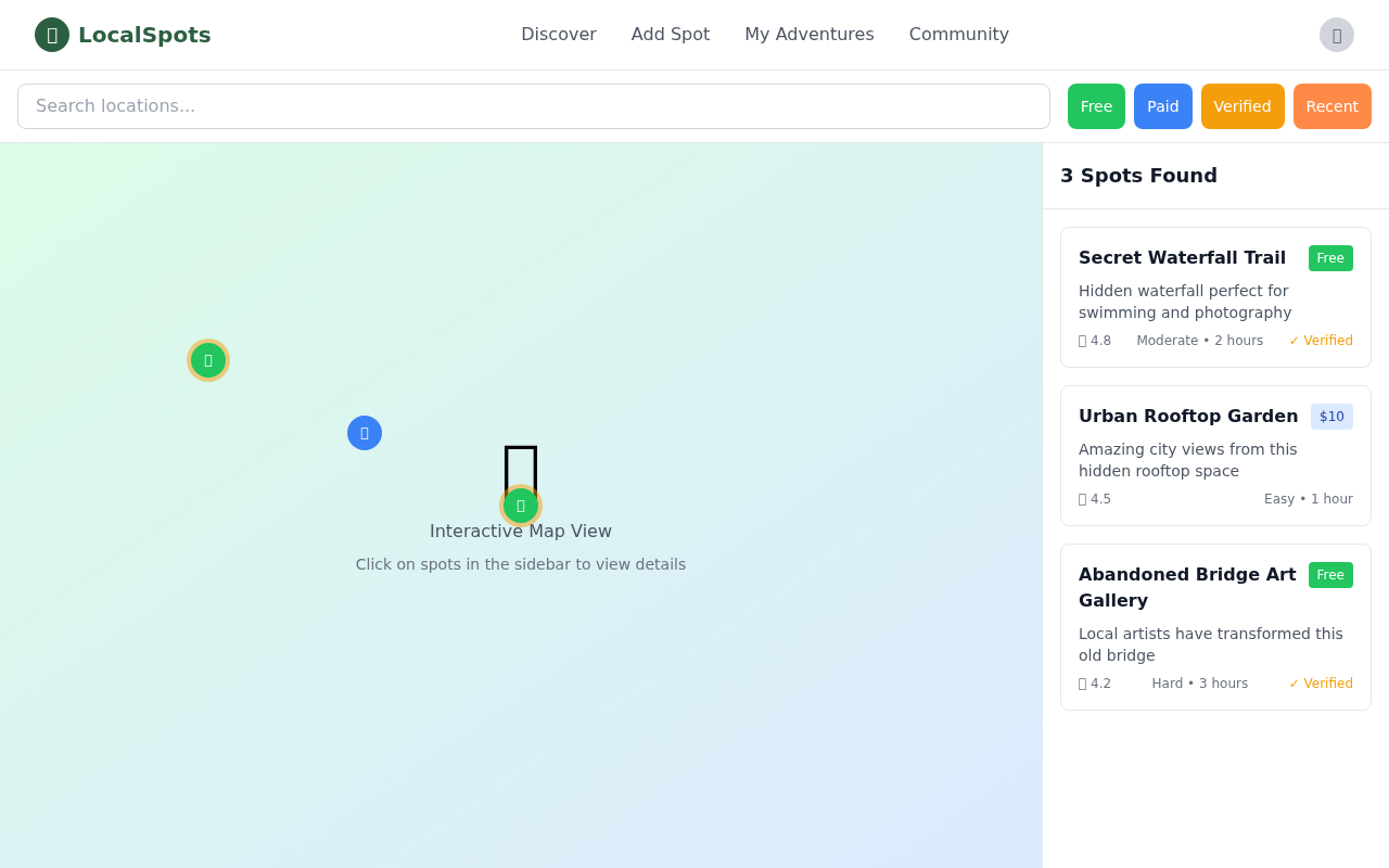 localspots app