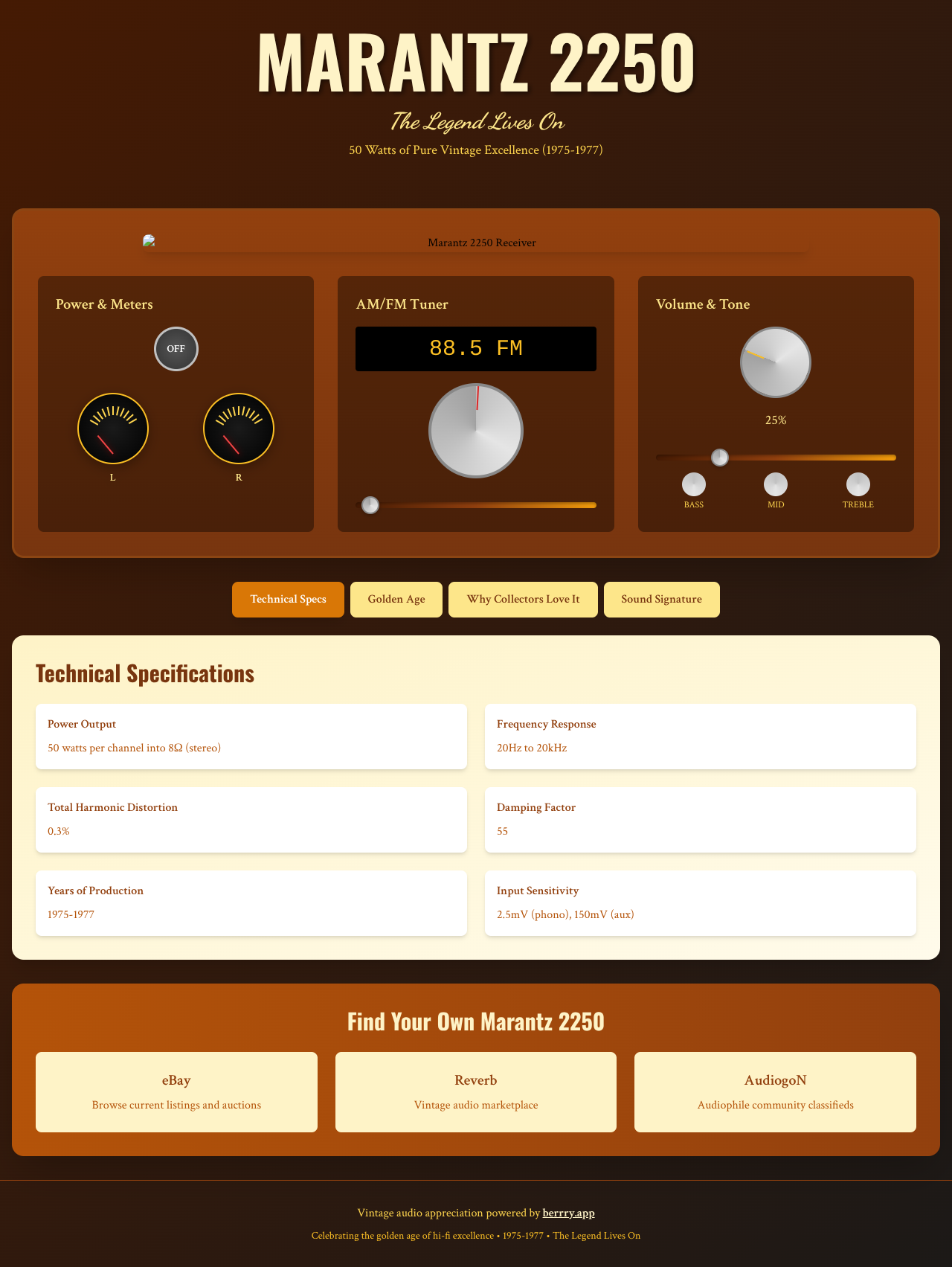 marantz2250 app