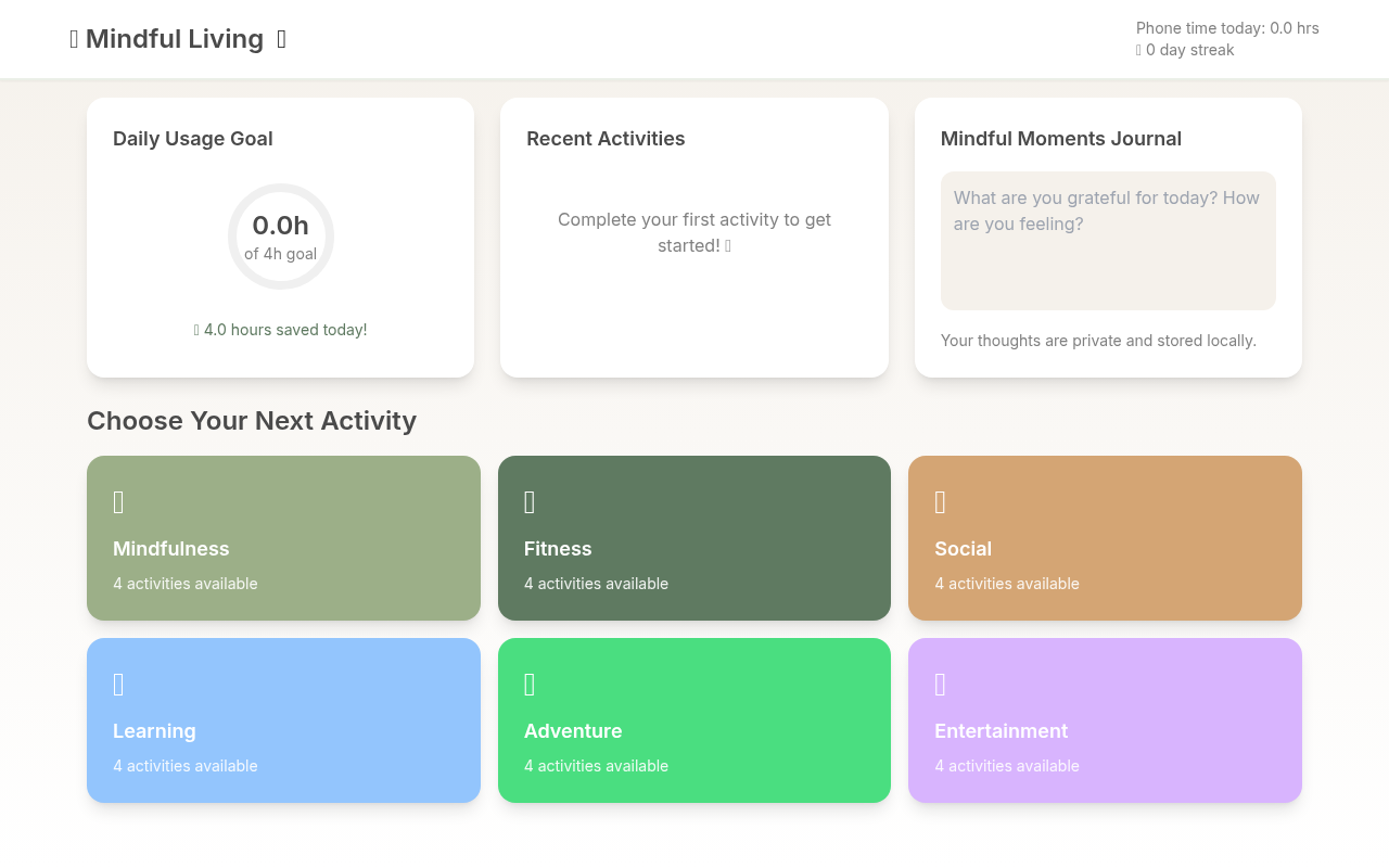 mindfuliving app