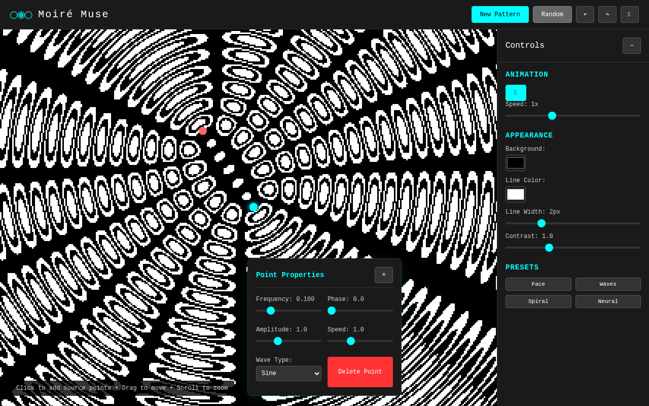 moiremuse app