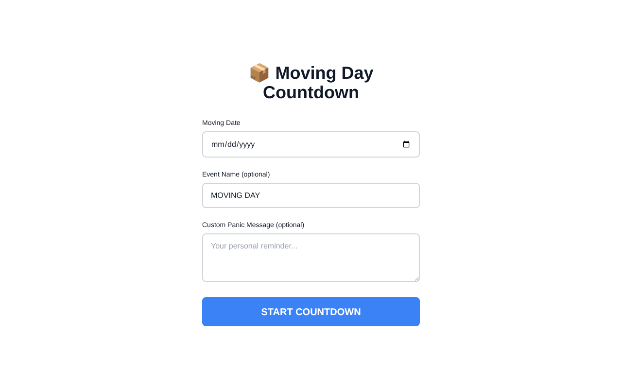 movingday app