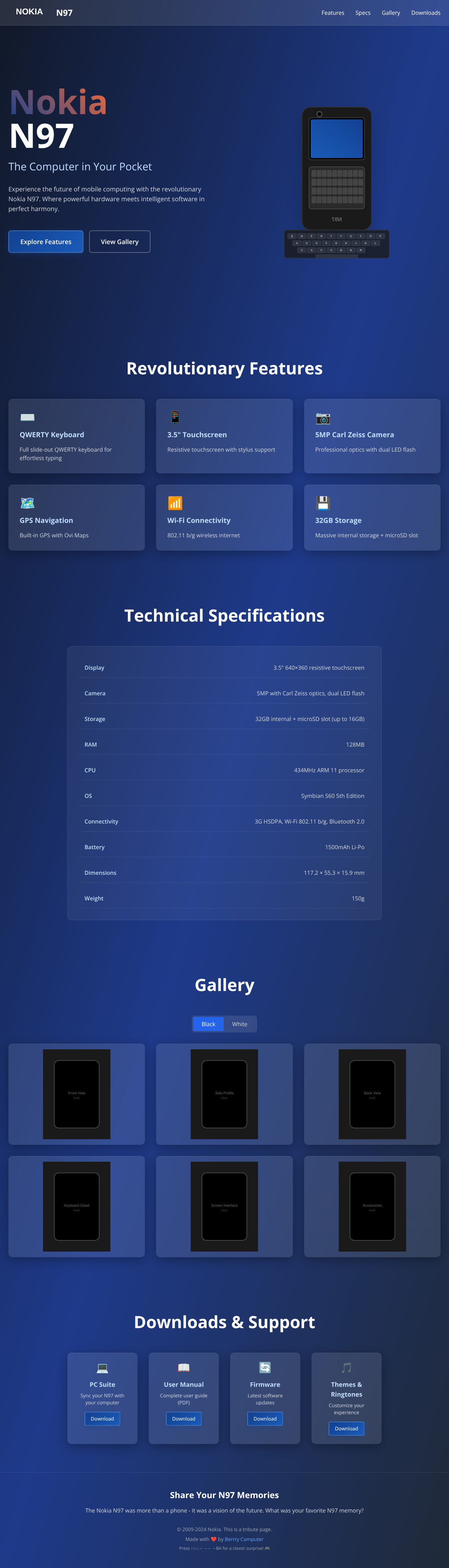 n97-tribute app