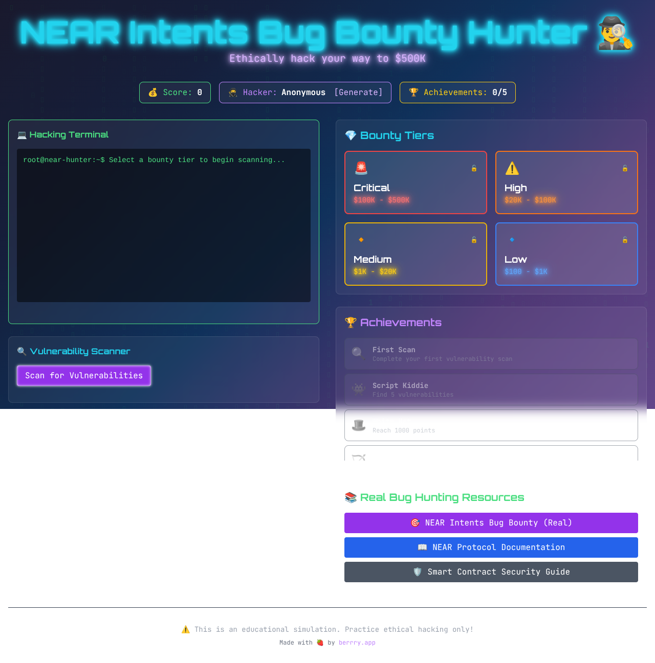 nearhacker app