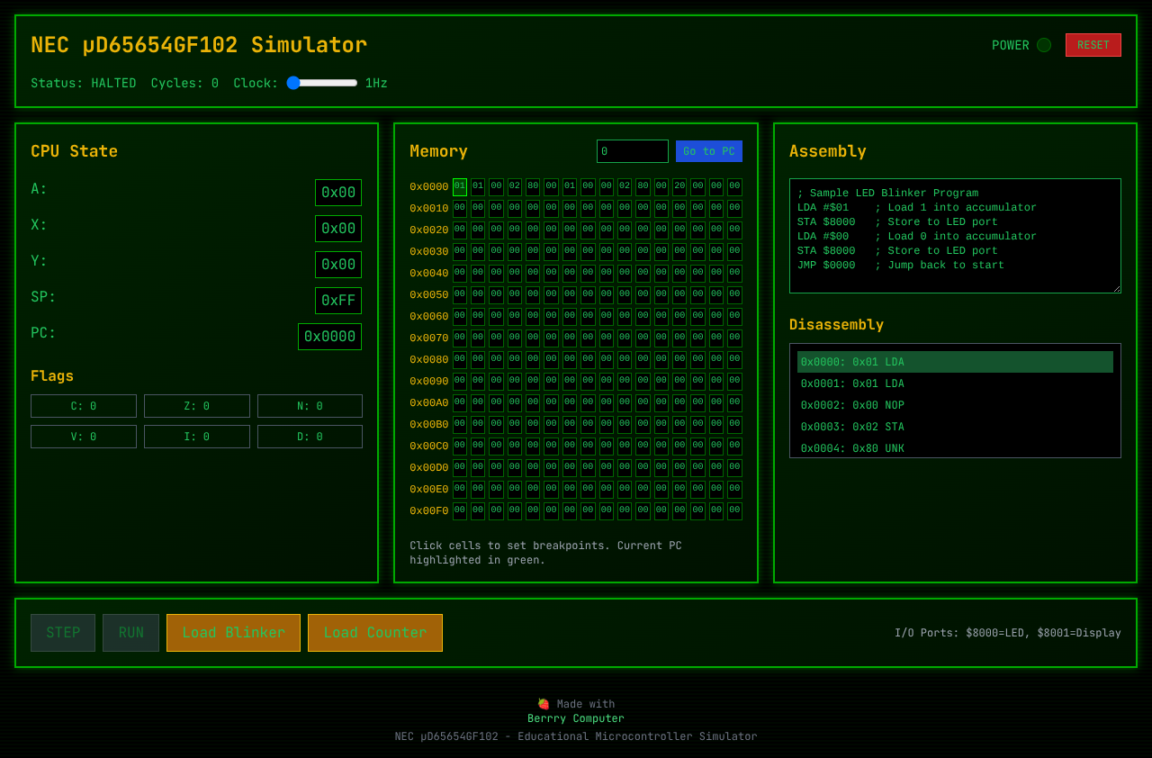 nec-simulator app