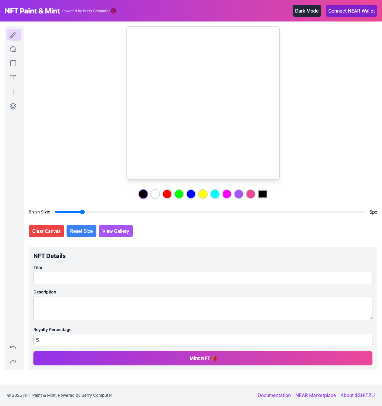 nftpaintmint app
