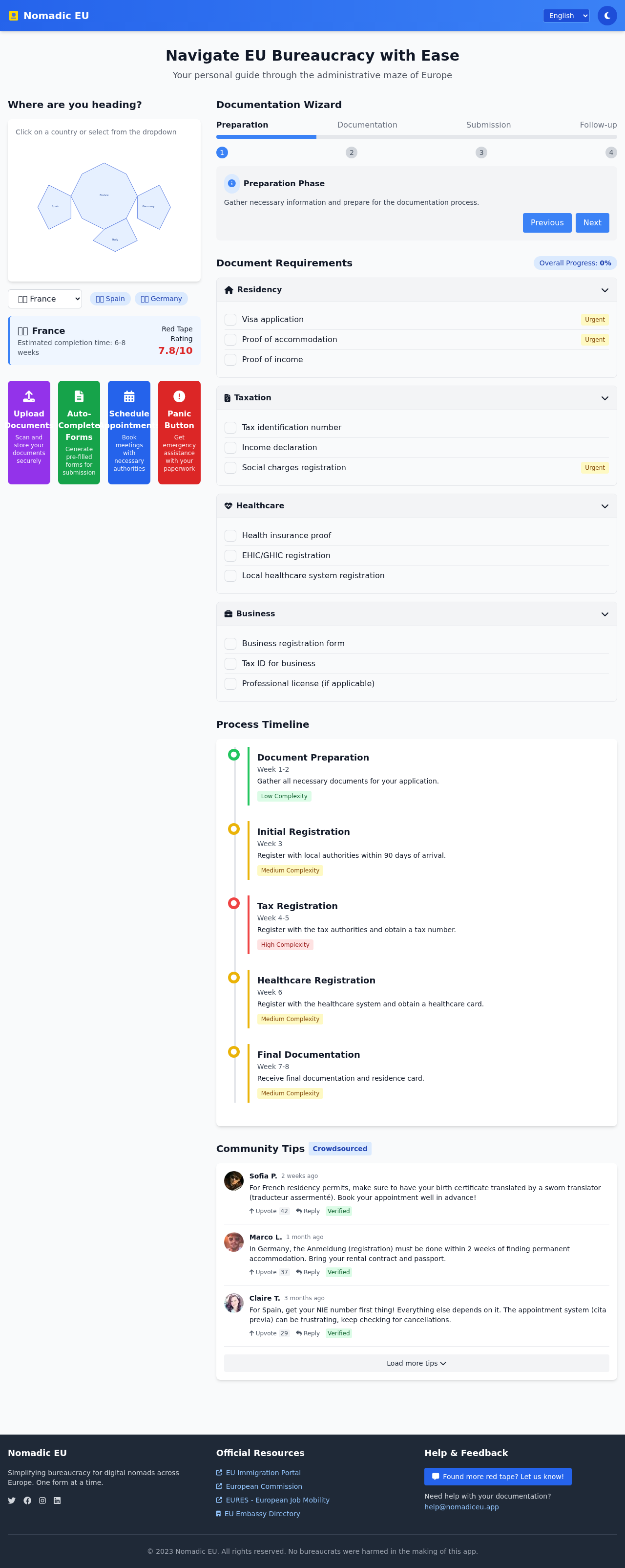 nomadictape app