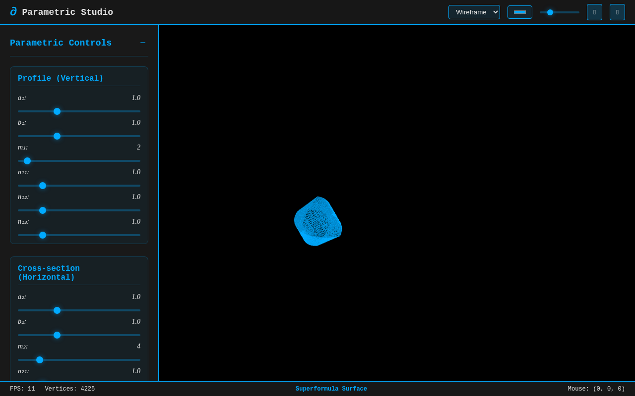 parametric app