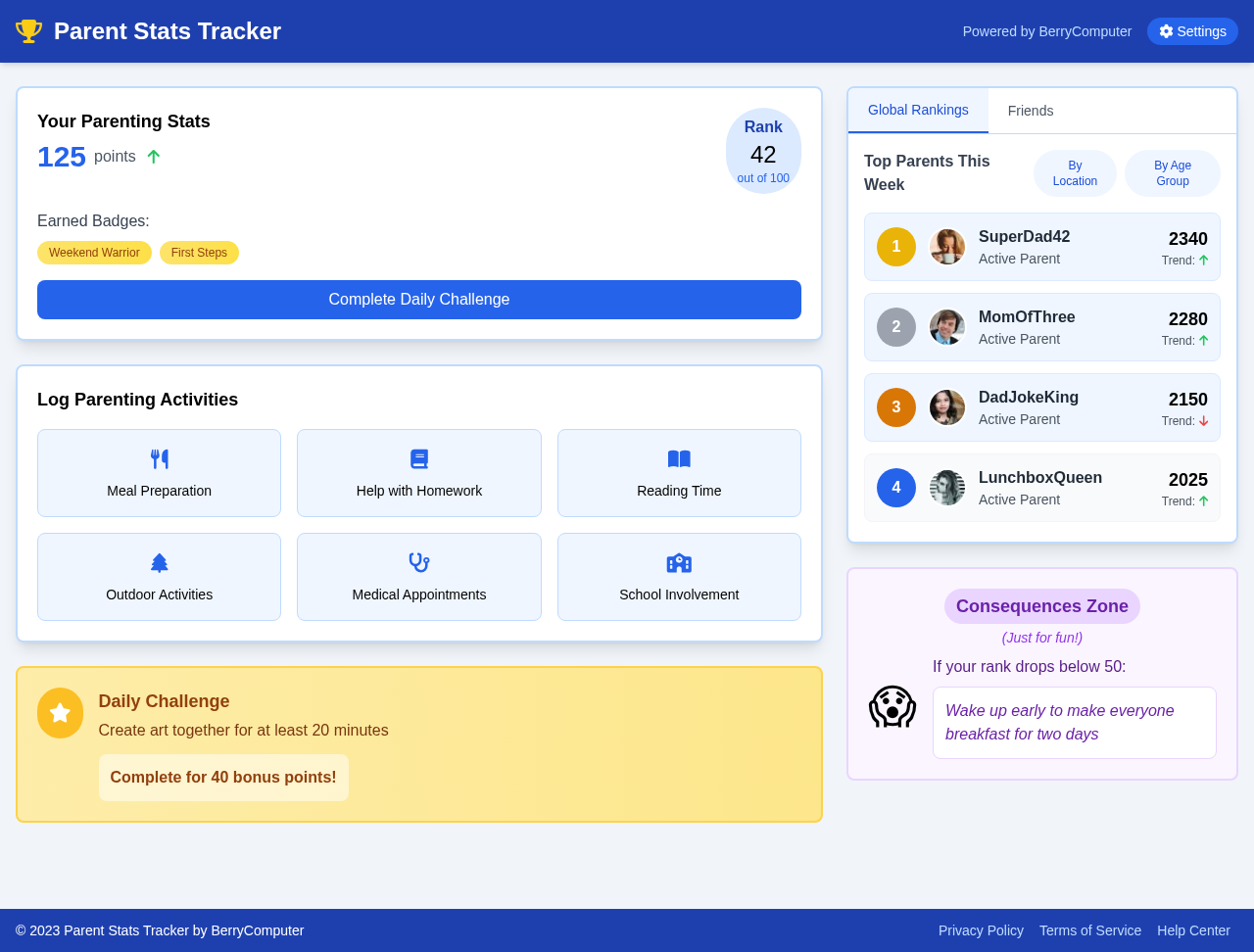 parentracker app