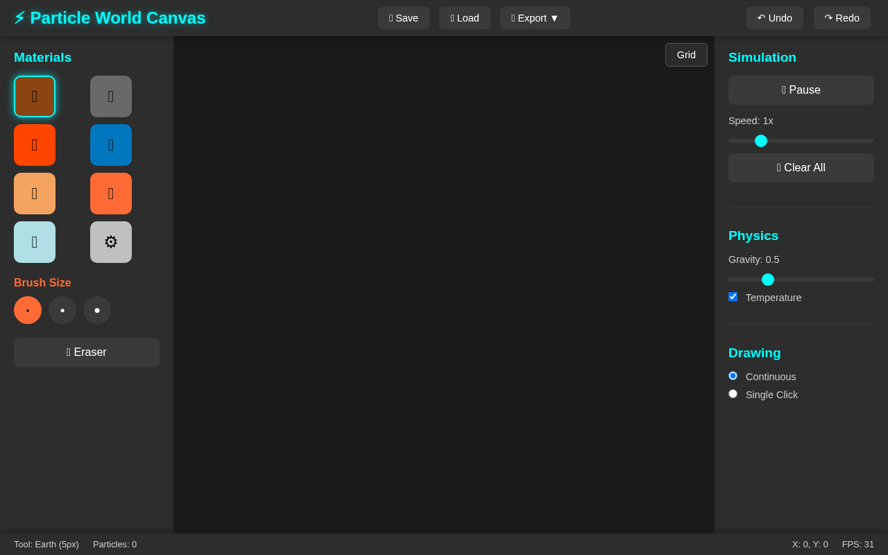 particleworld app