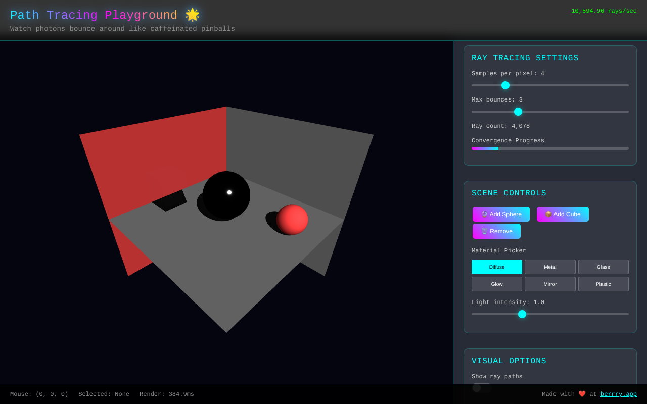pathtracer app