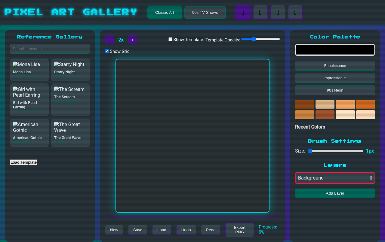pixelartgallery app