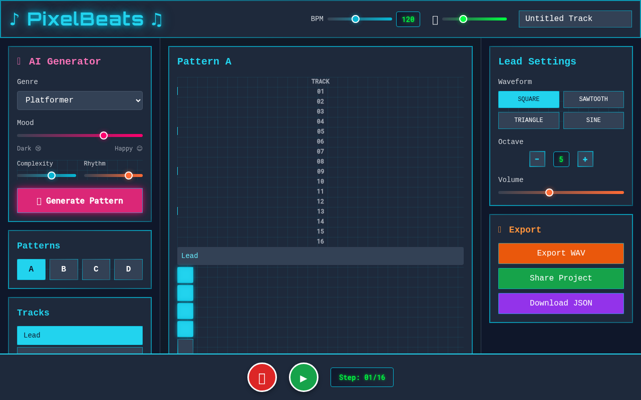 pixelbeats app