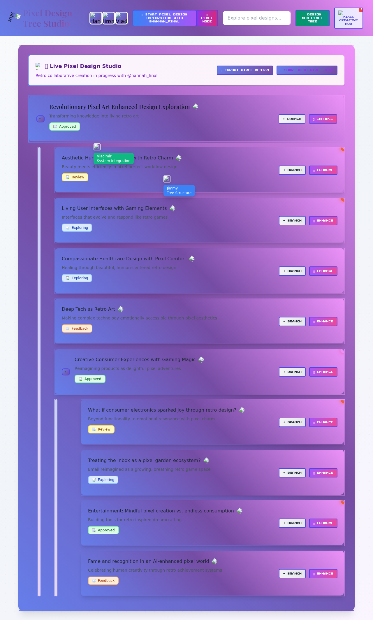 pixeltreestudio app