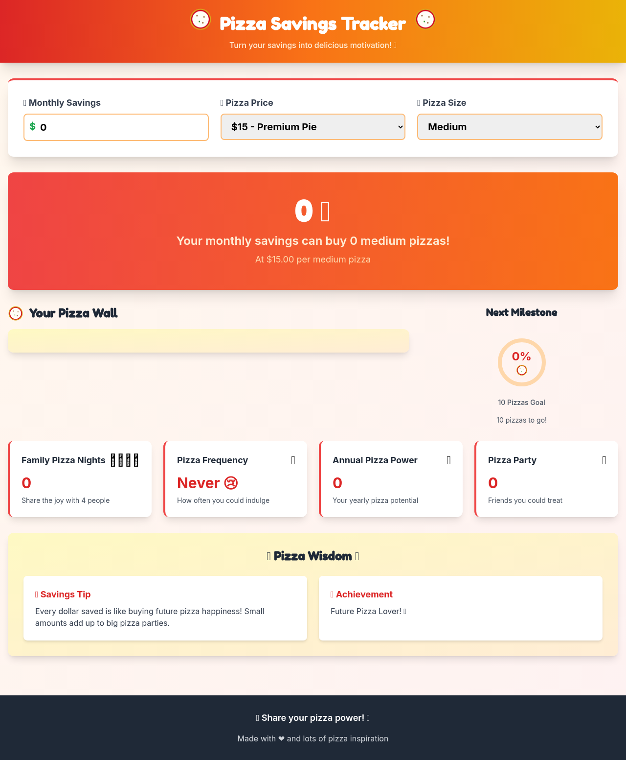 pizzasaver app
