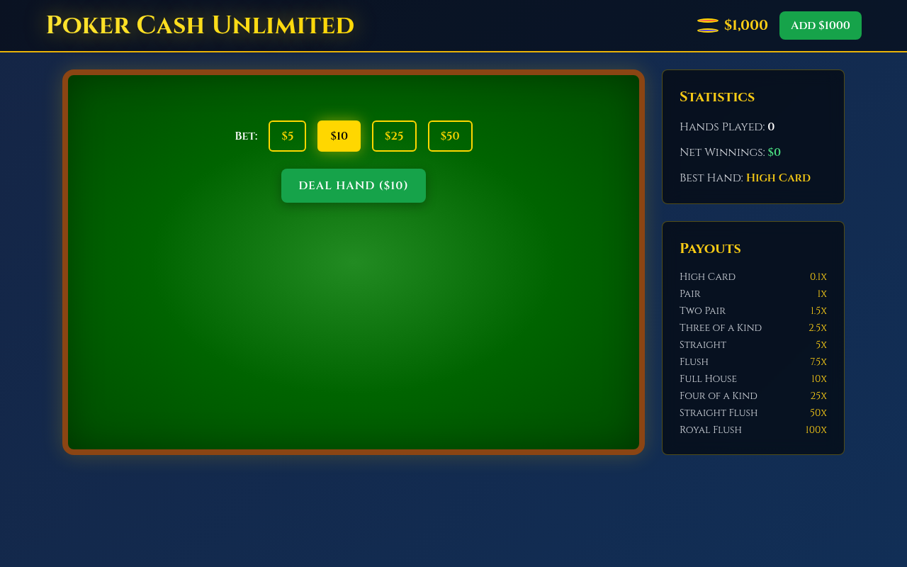 pokercash app