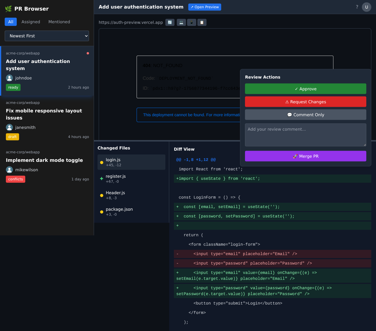 prbrowser app