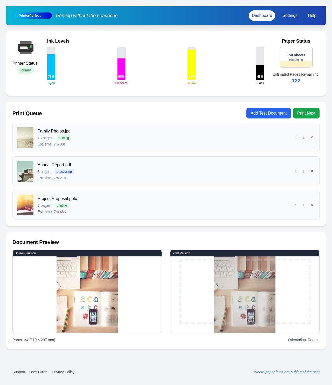 printerperfect app