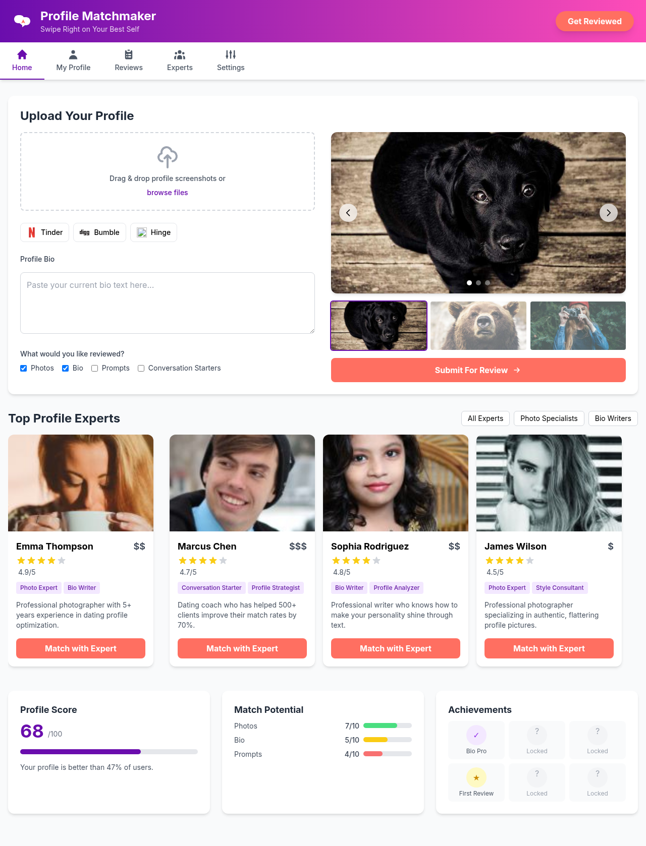 profileboost app