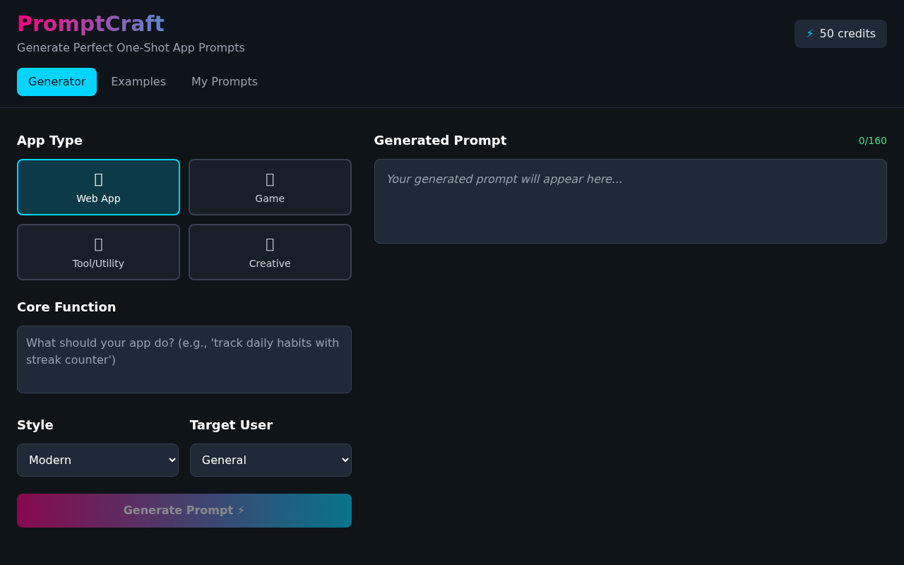 promptcraft app