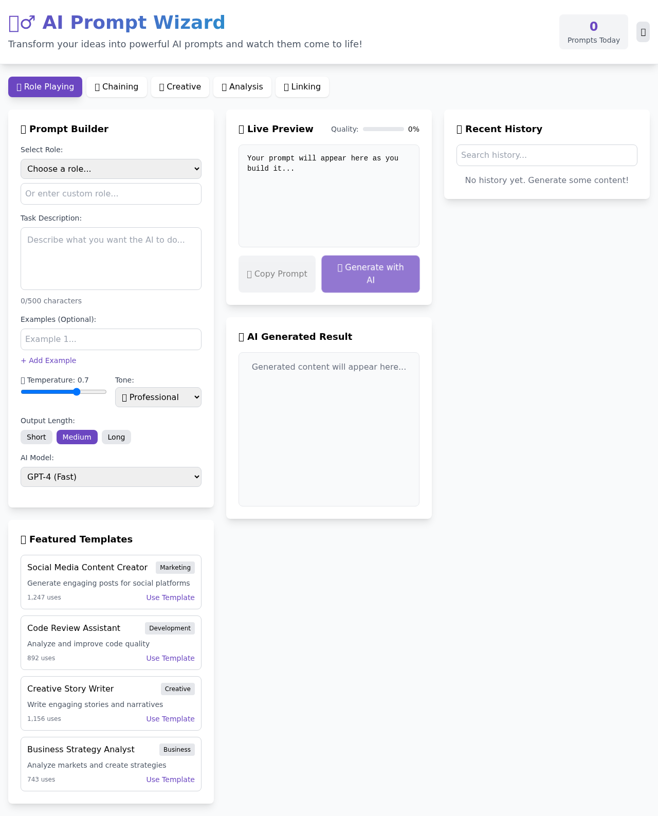 promptwizard app