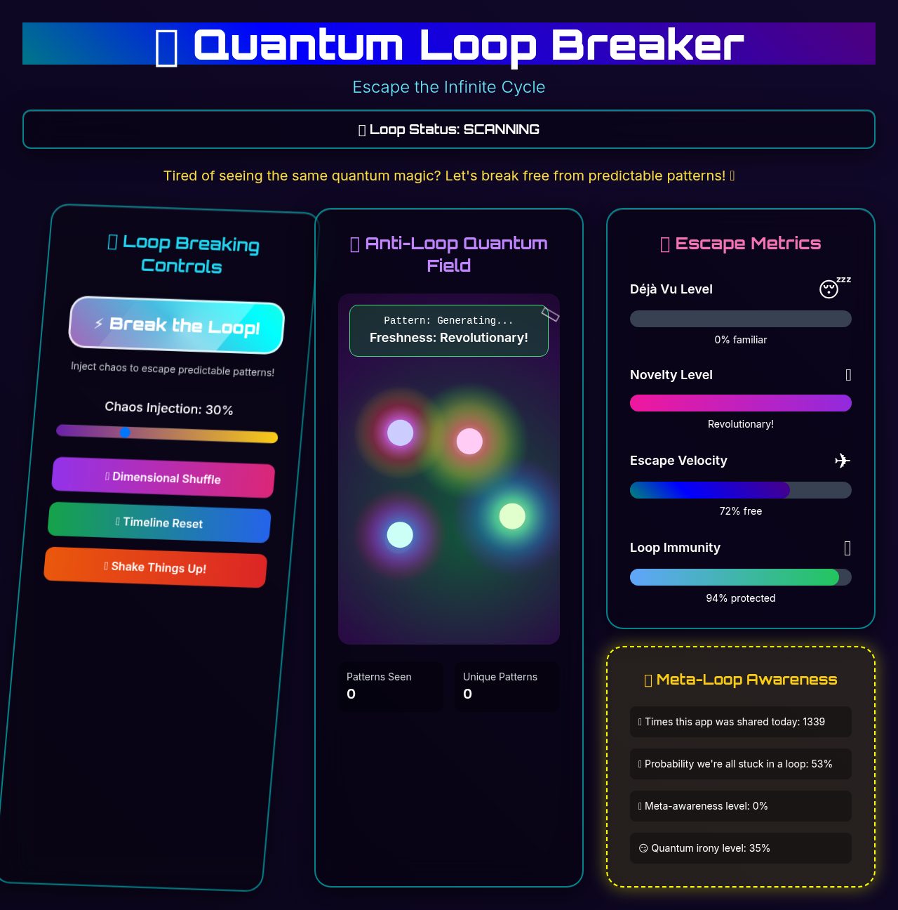 quantumloopbreaker app
