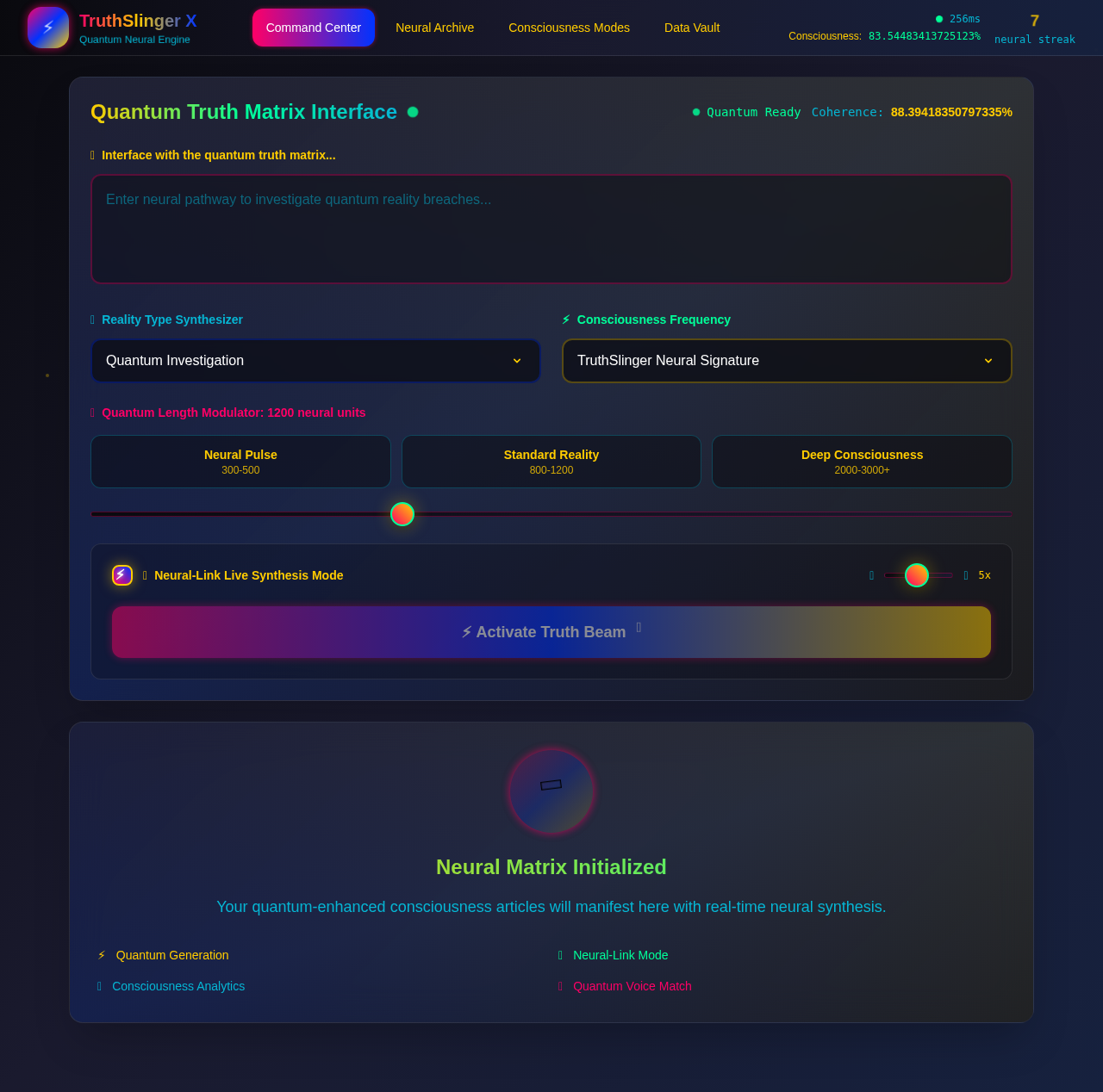 quantumtruth app
