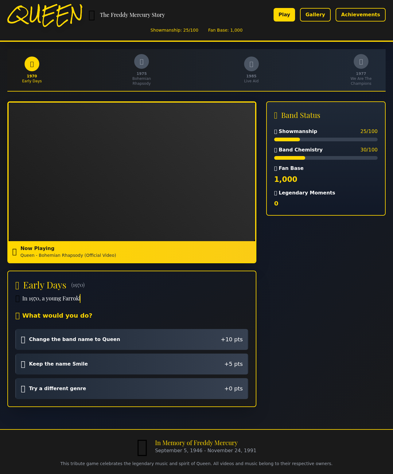 queenstory app