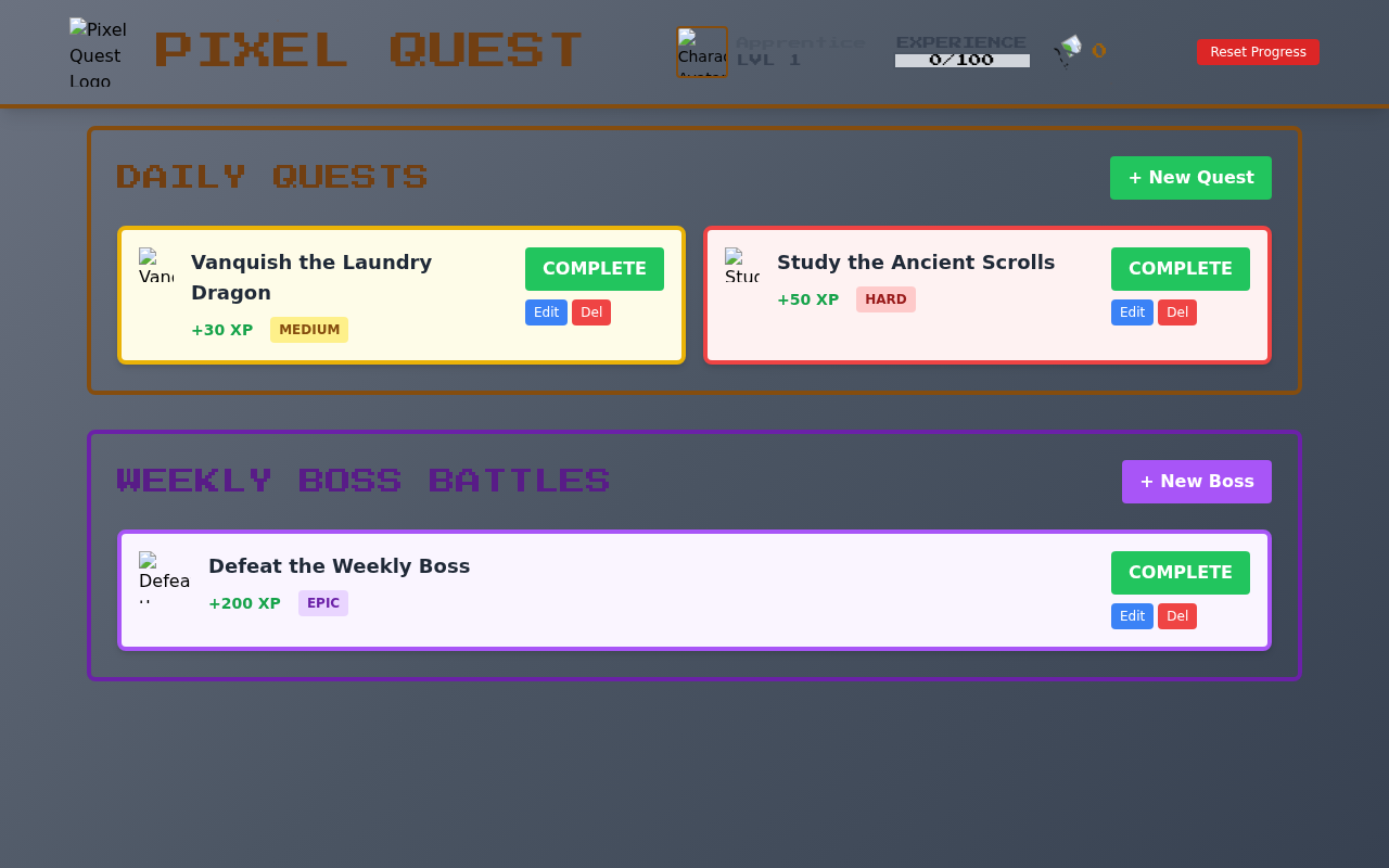 questtodo app