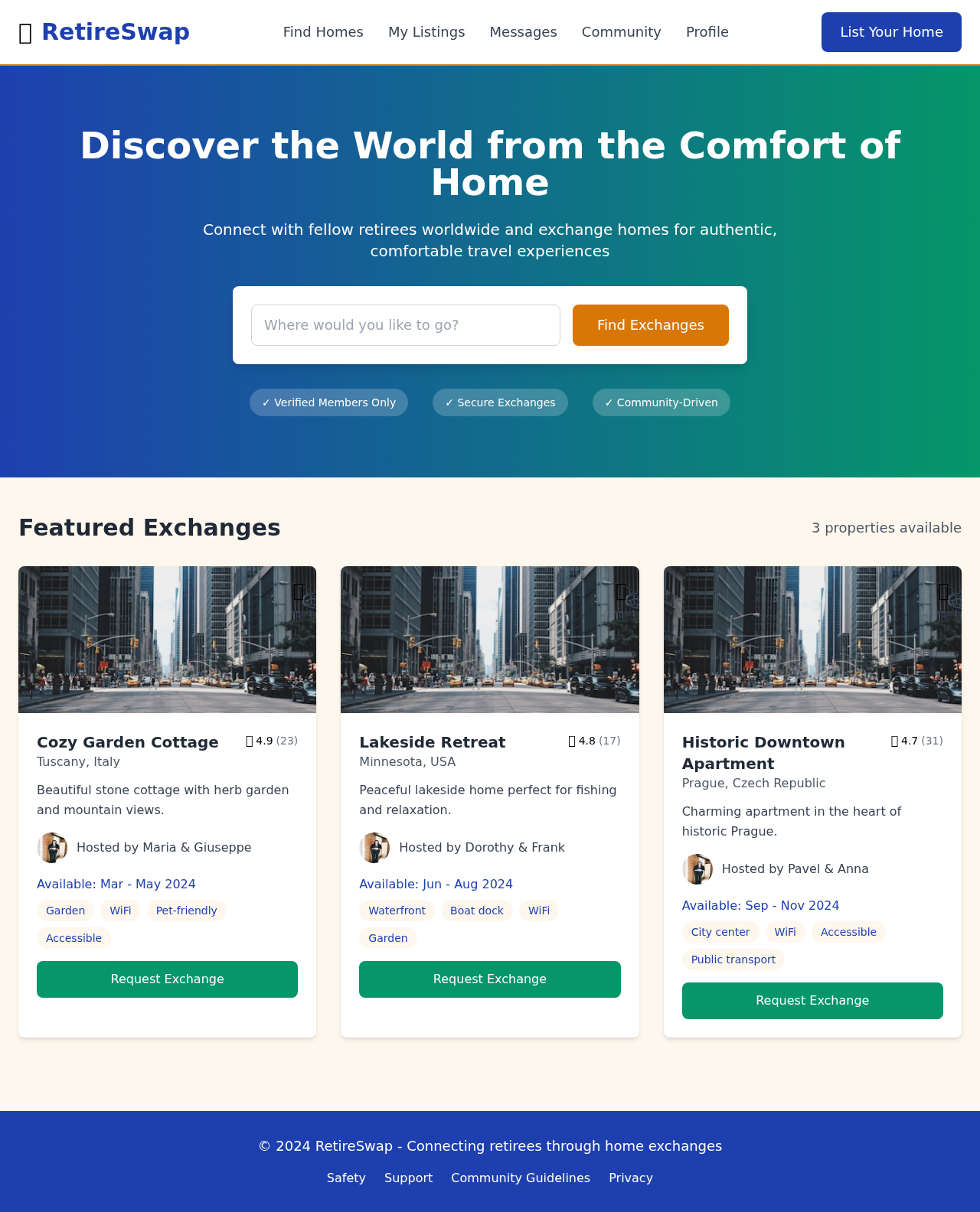 retireswap app