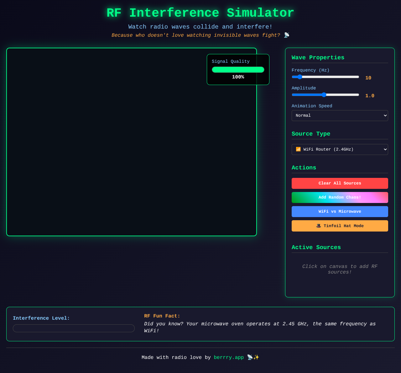 rfinterference app