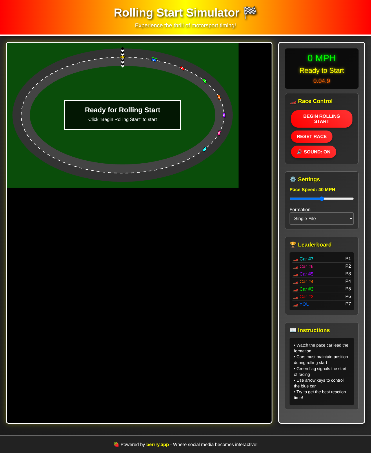 rollingstart app