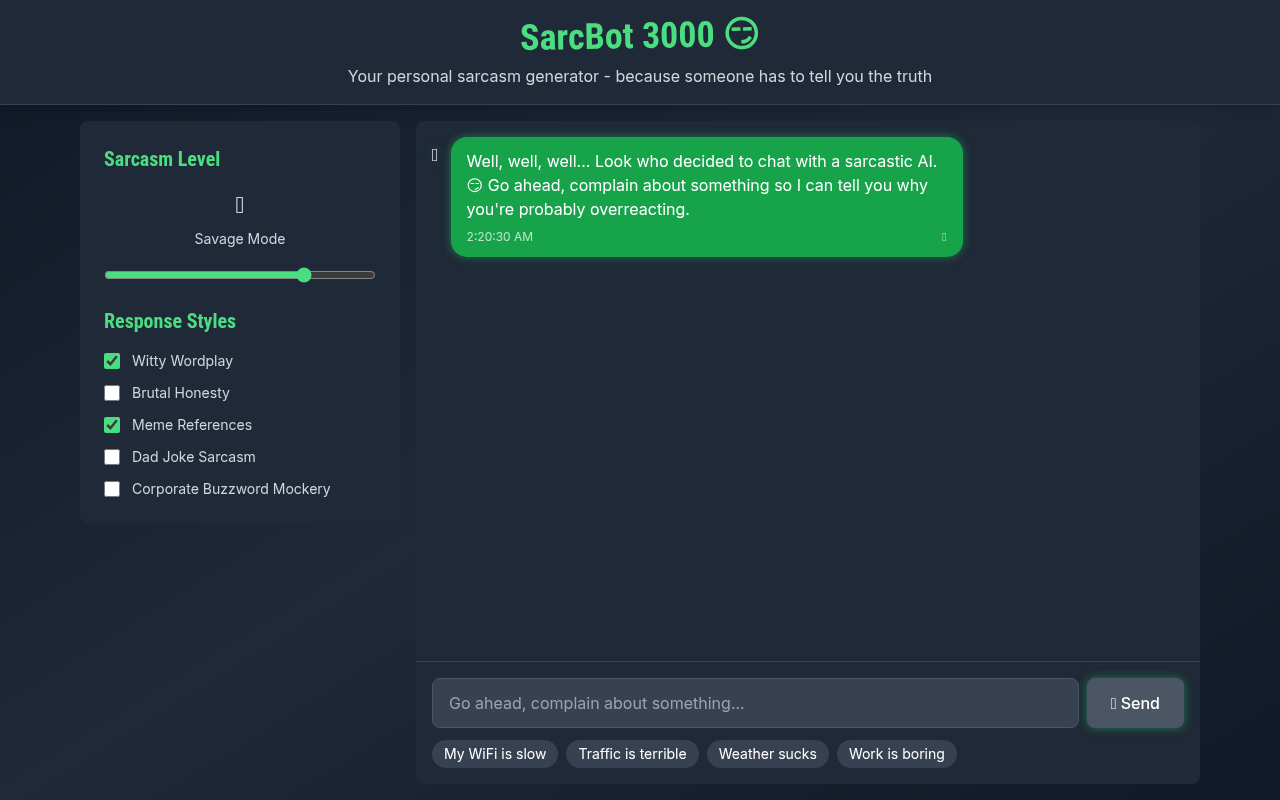 sarcbot app