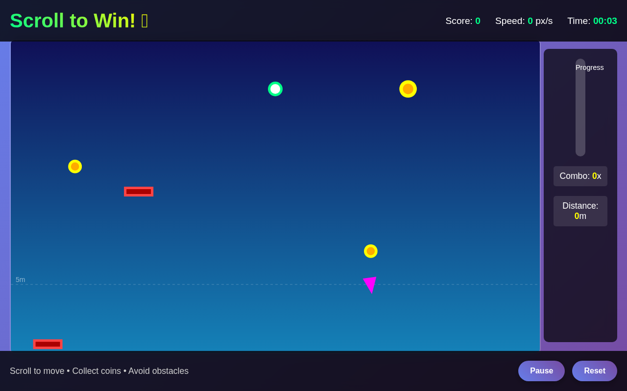 scrolltowin app