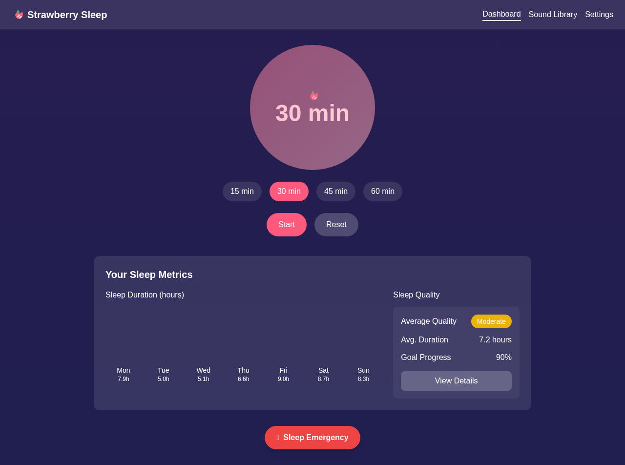 sleepberry app