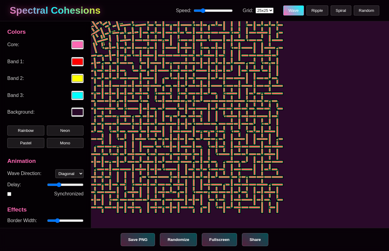 spectralcohesions app