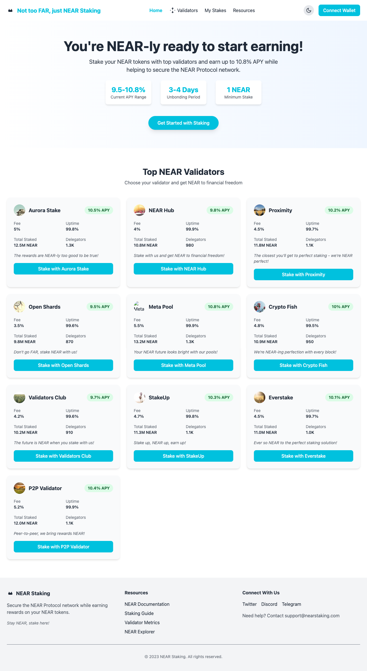 stakenear app