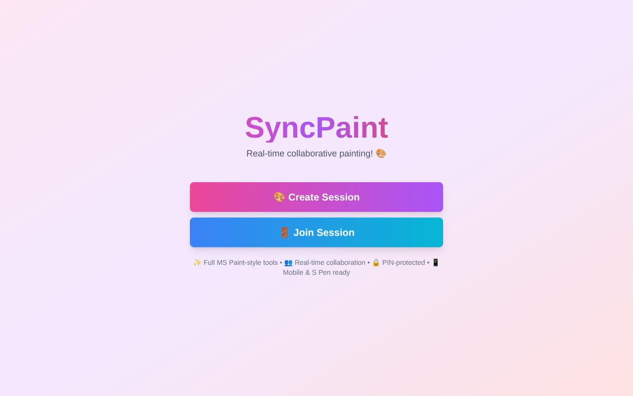 syncpaint app