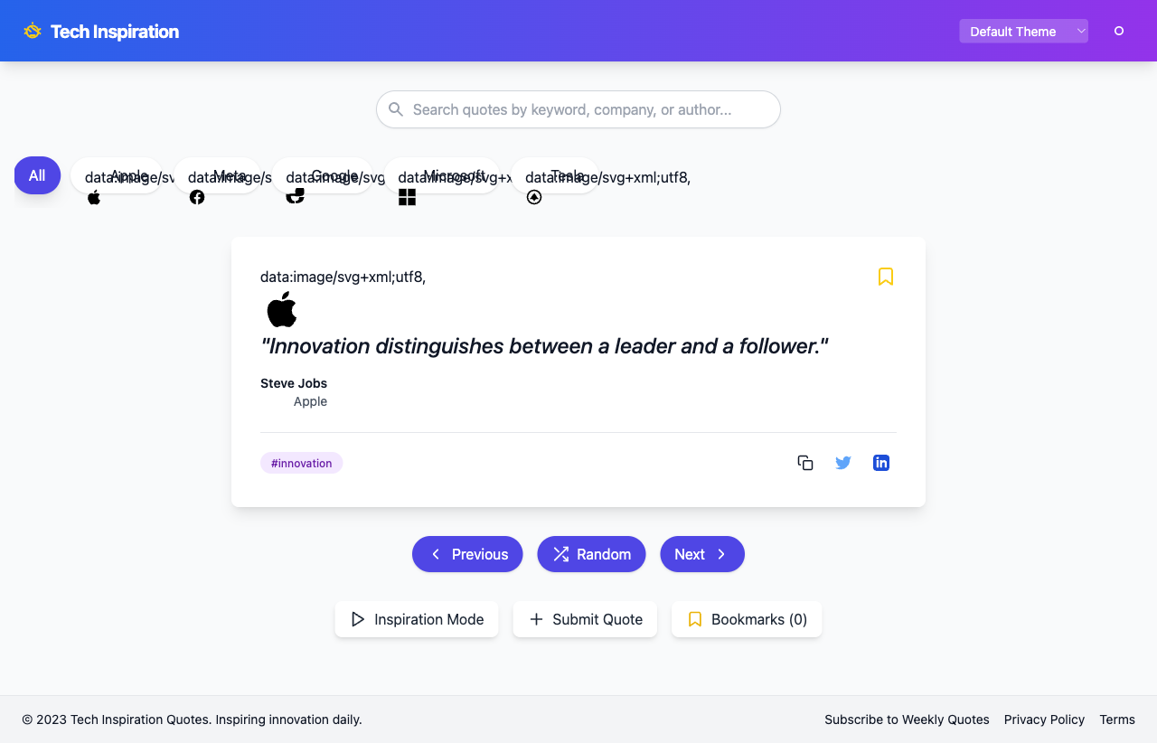techquotes app