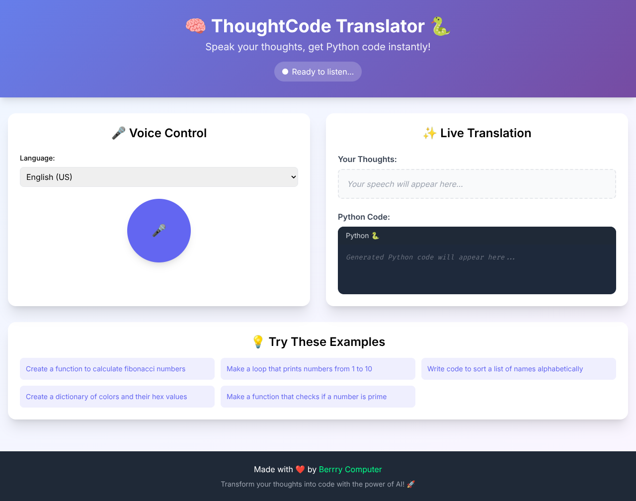 thoughtcode app